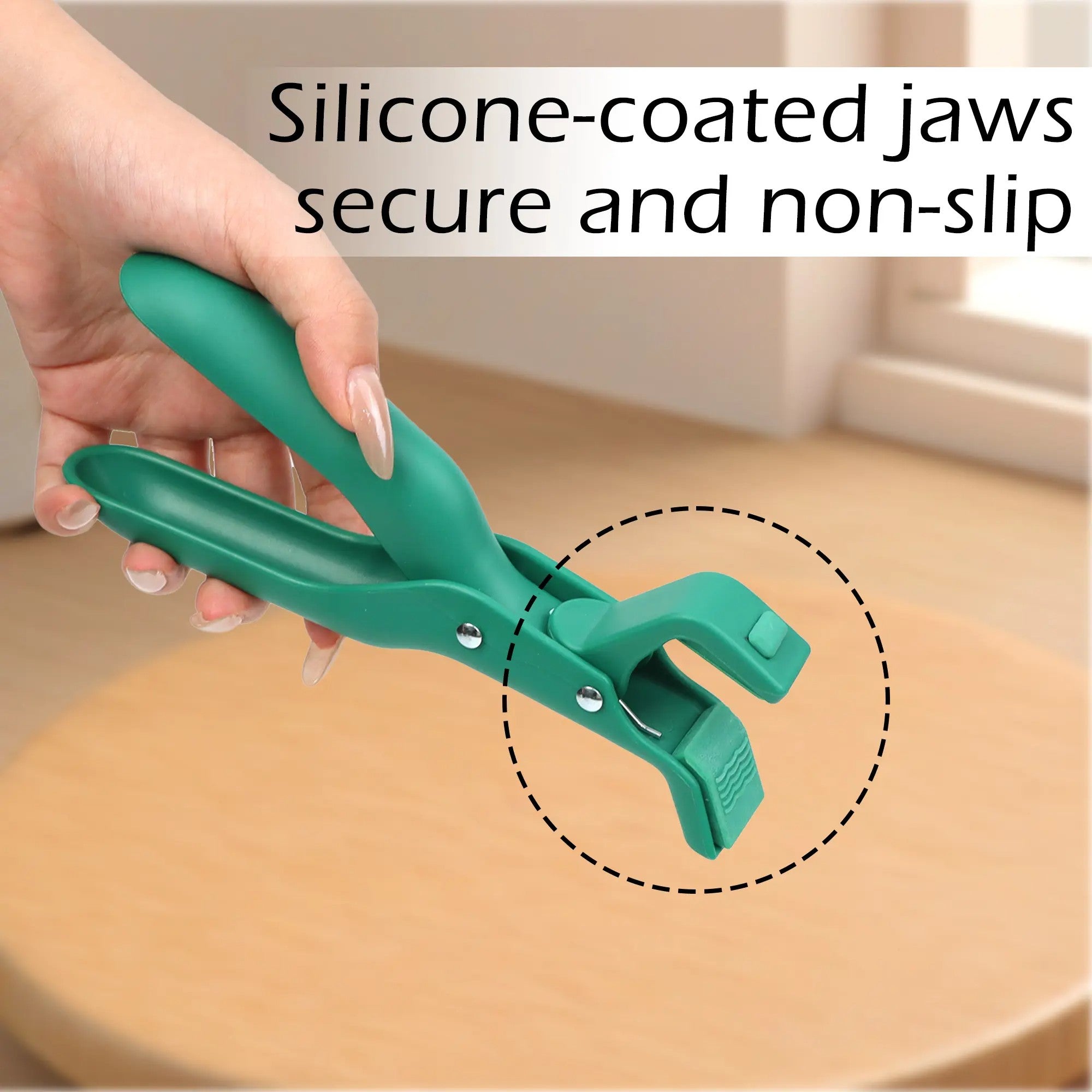 2 Counts Hot Plate Gripper, Multi-Purpose Anti-Scald