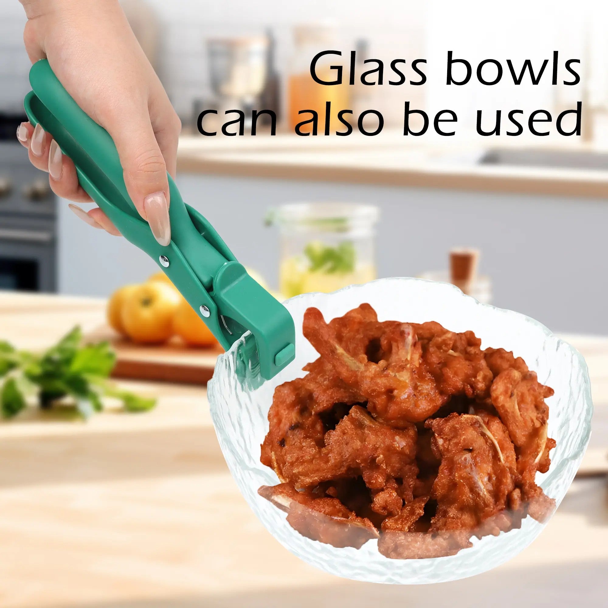 2 Counts Hot Plate Gripper, Multi-Purpose Anti-Scald